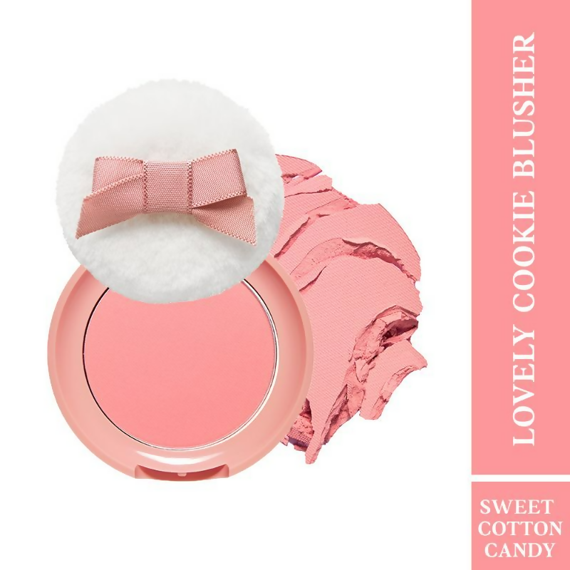 Etude House Lovely Cookie Pressed Powder Blush - Sweet Coral | Grocsy