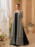 Aarshi Fashions Heavy Silks Black Long Top With Silk Shrug | Grocsy