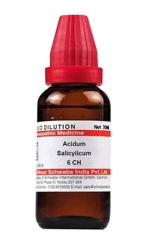 Dr. Willmar Schwabe India Acidum Salicylicum Dilution | Grocsy