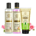 Khadi Natural Glowing Skin Combo - Wash, Tone & Moisturize | Grocsy
