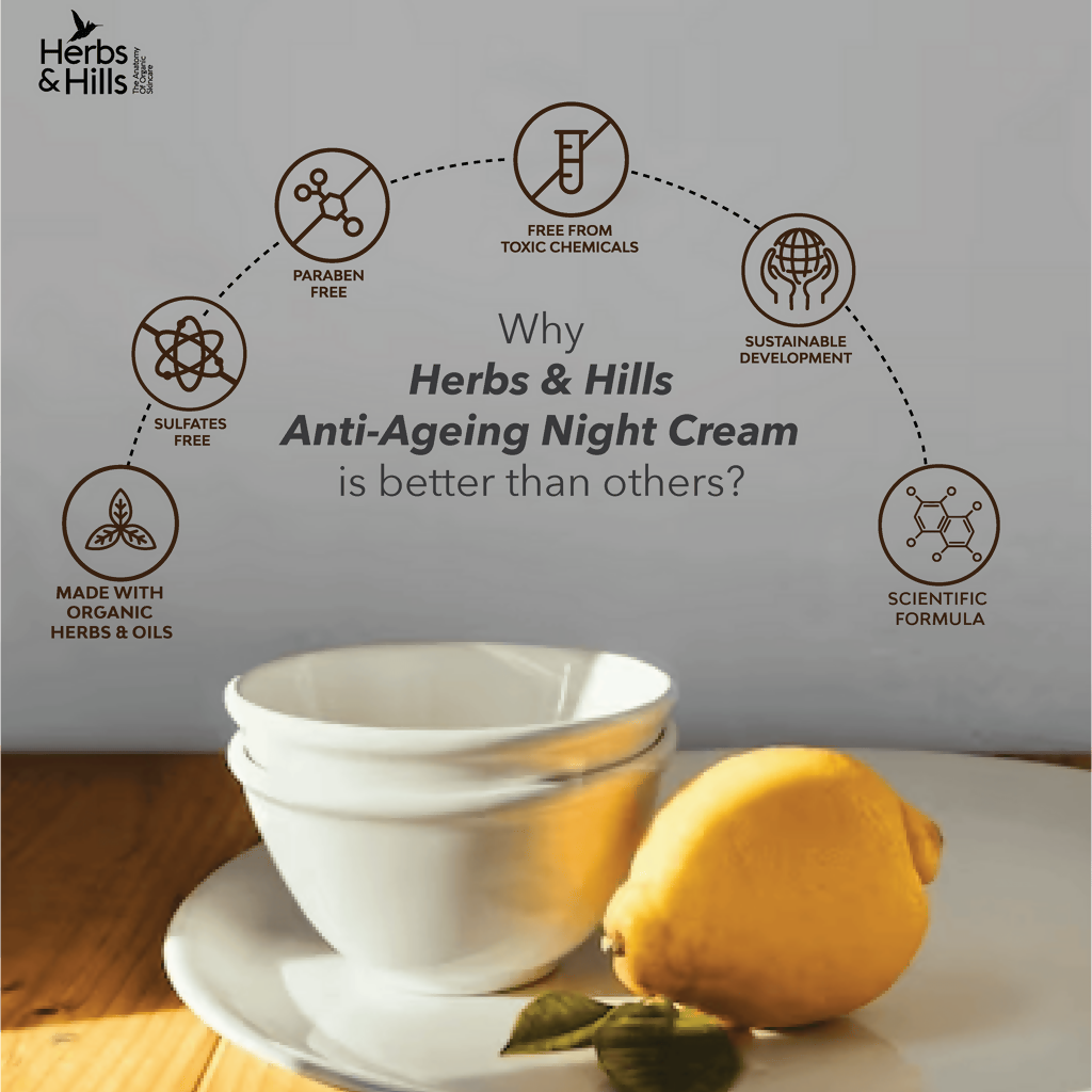 Herbs & Hills Anti Ageing Night Cream | Grocsy