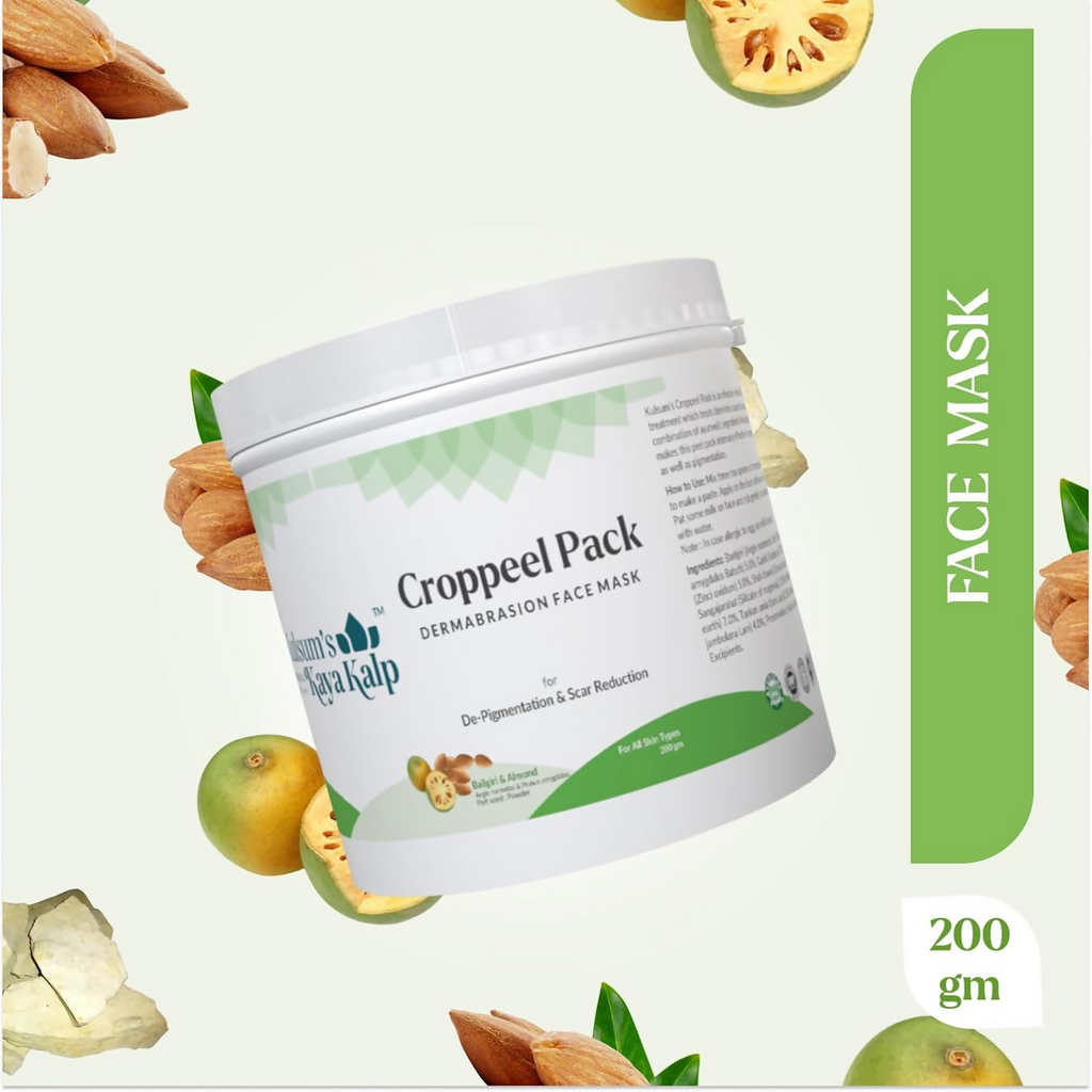 Kulsum's Kaya Kalp Croppeel Pack For De-pigmentation & Scar Reduction | Grocsy