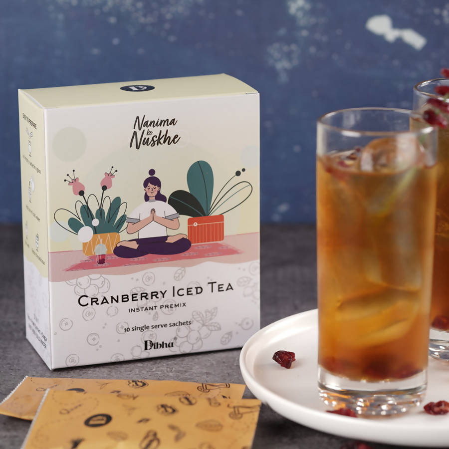 Dibha Cranberry Iced Tea | Grocsy