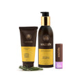 Soultree Hand And Foot Cream, Lotus And Kokum Butter Lip Balm & Apricot Moisturiser Set | Grocsy