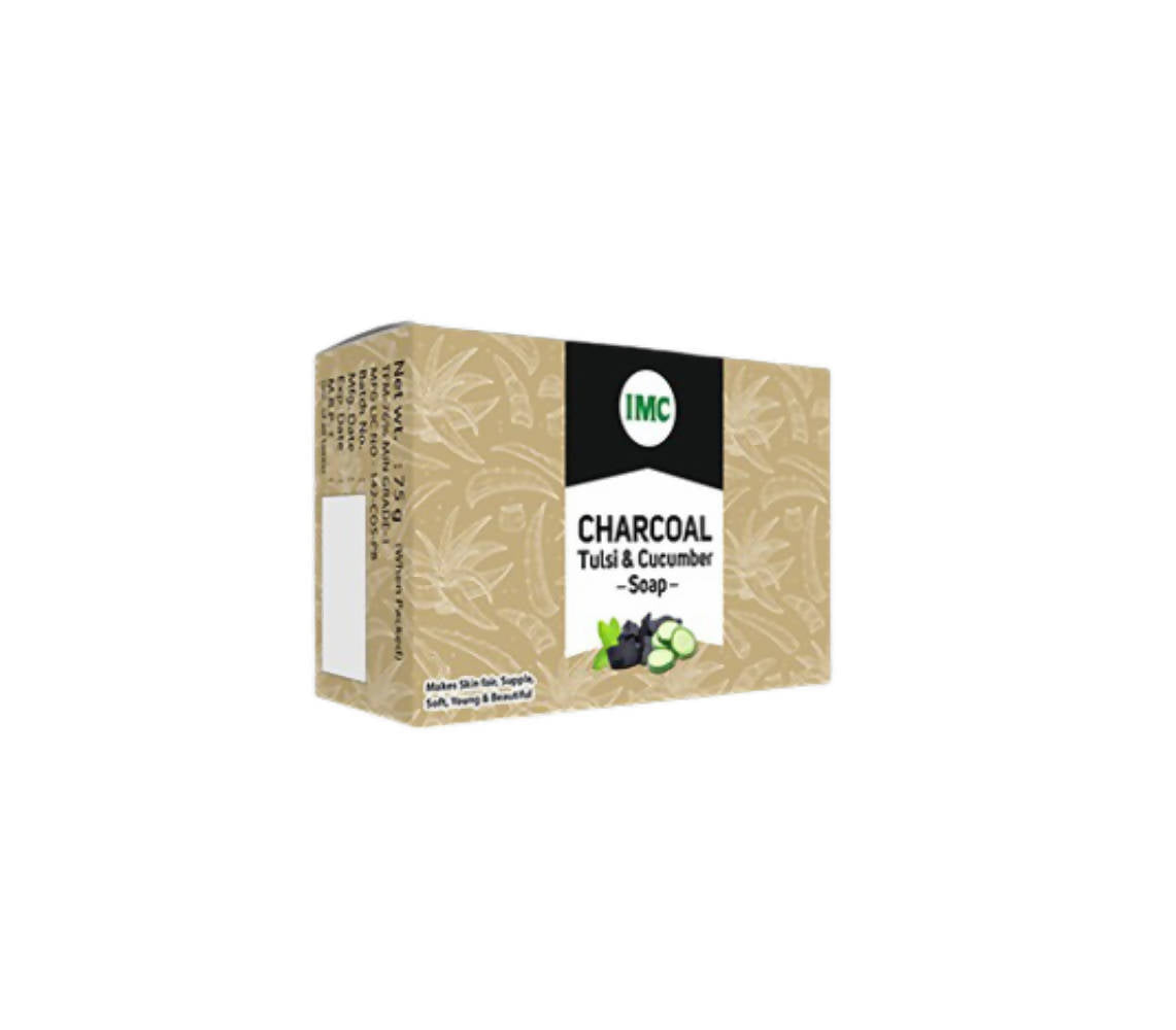 IMC Charcoal Tulsi And Cucumber Soap | Grocsy