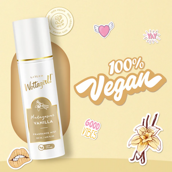 Layerr Wottagirl Madagascar Vanilla Fragrance Mist For Women | Grocsy