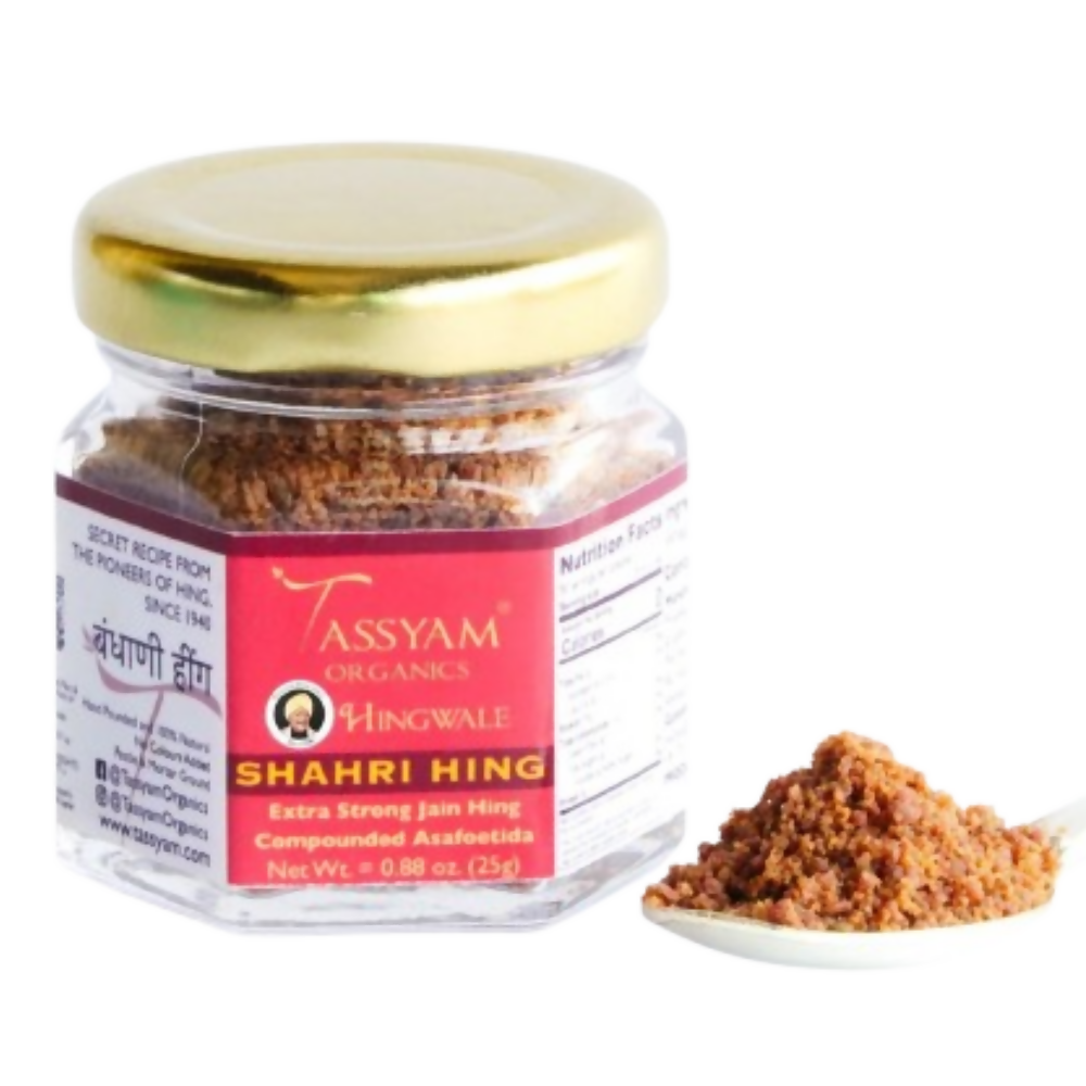 Tassyam Organics Extra Strong Shahri Hing | Grocsy