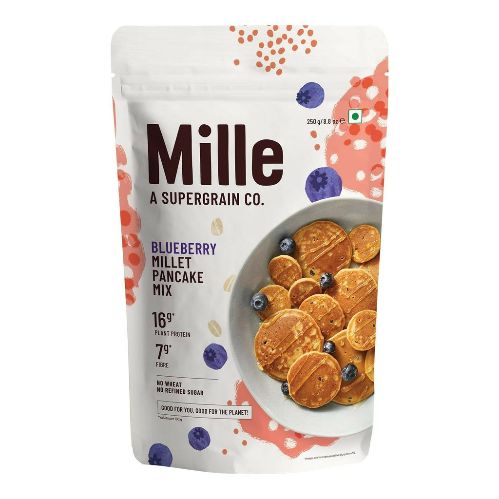 Mille Blueberry Millet Pancake | Grocsy