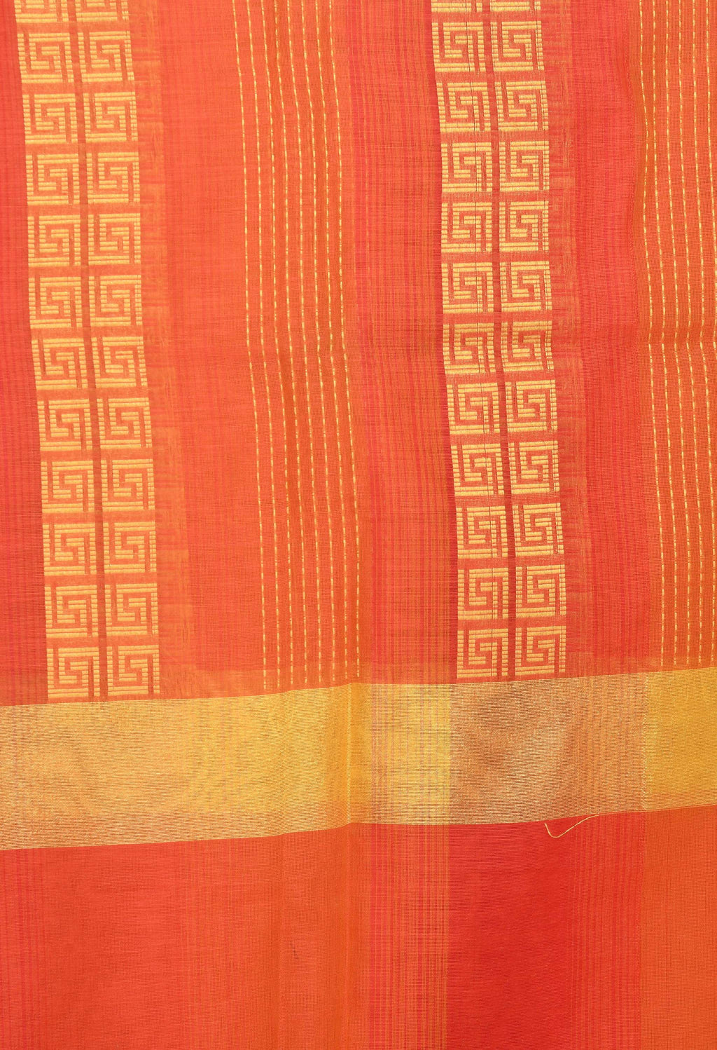 Mominos Fashion Moeza Handloom Cotton Orange Tone Dupatta | Grocsy