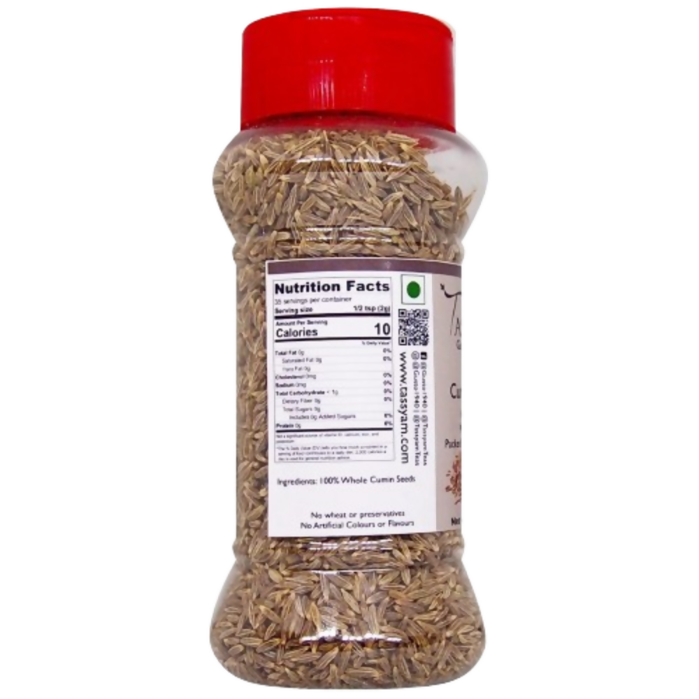 Tassyam Organics Cumin Seeds | Grocsy