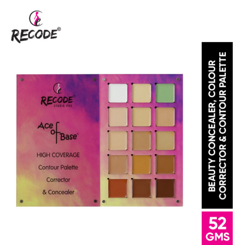 Recode Beauty Concealer, Colour Corrector & Contour Palette | Grocsy