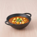 The Indus Valley CASTrong Cast Iron Kadai, Pre-seasoned, Nonstick, 100% Pure, Toxin-free, 20.3cm, 1.4L, 1.5kg | Grocsy