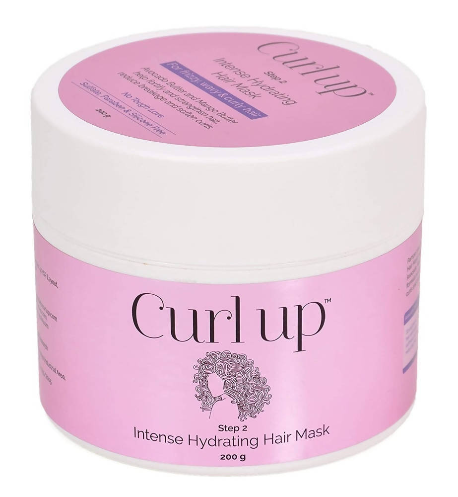 Curl Up Intense Hydrating Hair Mask | Grocsy