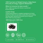 Laurik Himalayan Sj 1000Mg Tablets| Sj Tablets Boosts Stamina, Strength And Support Vitality | Grocsy