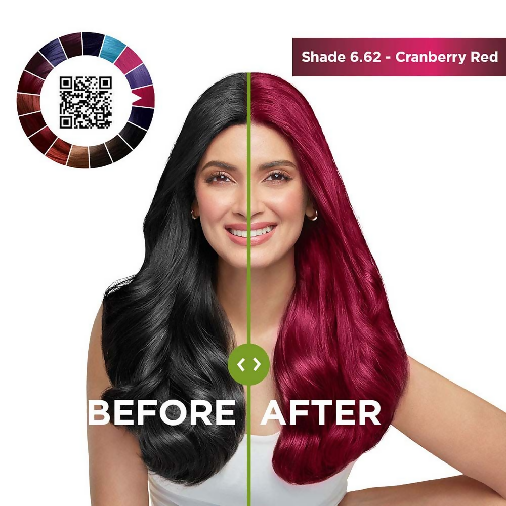 Garnier Color Naturals Hair Color - 6.62 Cranberry Red | Grocsy
