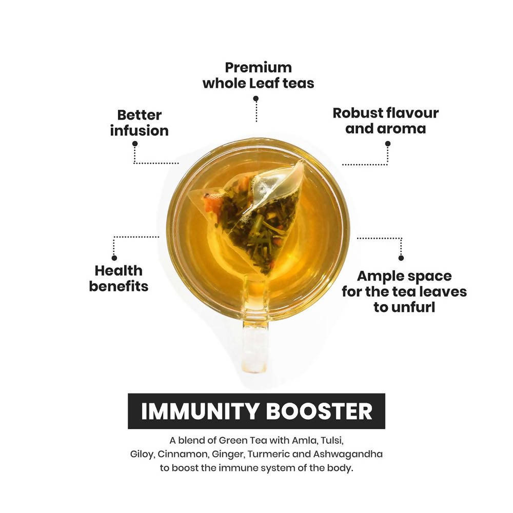 Chai Spa Immunity Booster Green Tea | Grocsy