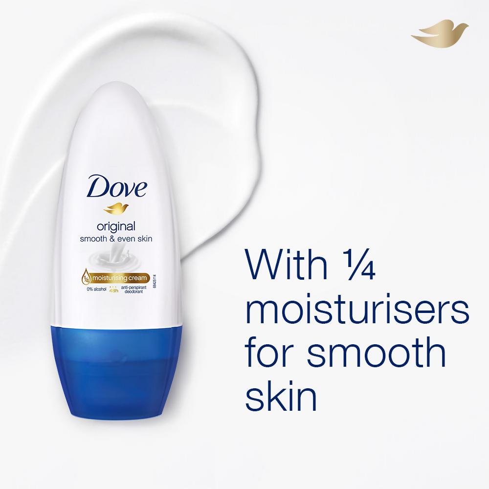 Dove Original Deodorant Roll On For Women | Grocsy