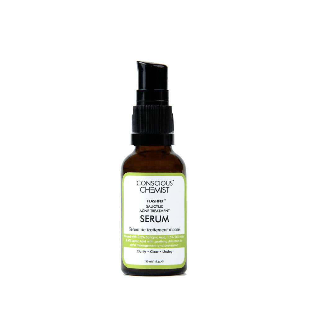 Conscious Chemist Flashfix Salicylic Acne Serum | Grocsy