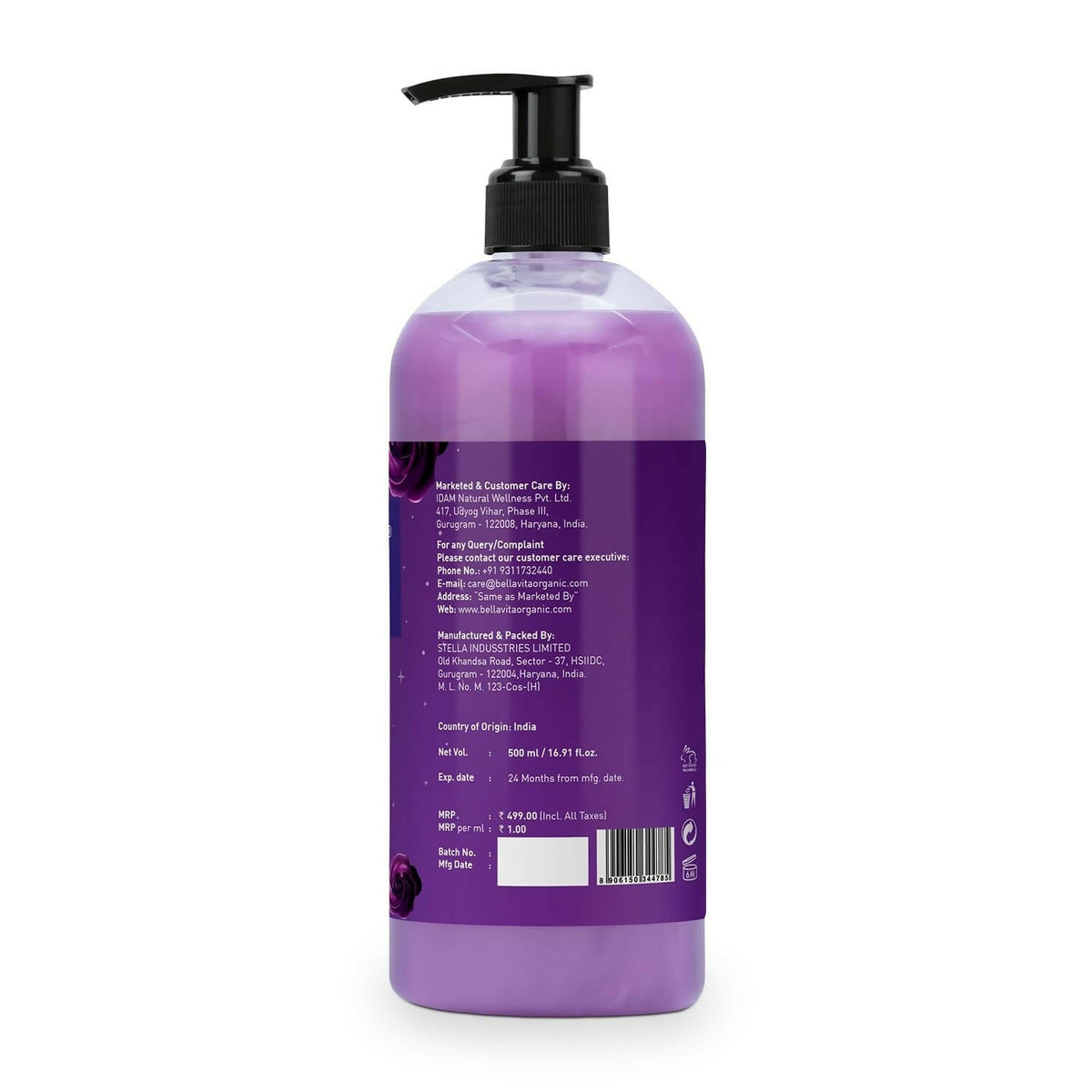 Bella Vita Luxury Date Woman Body Wash Refreshing Shower Gel | Grocsy