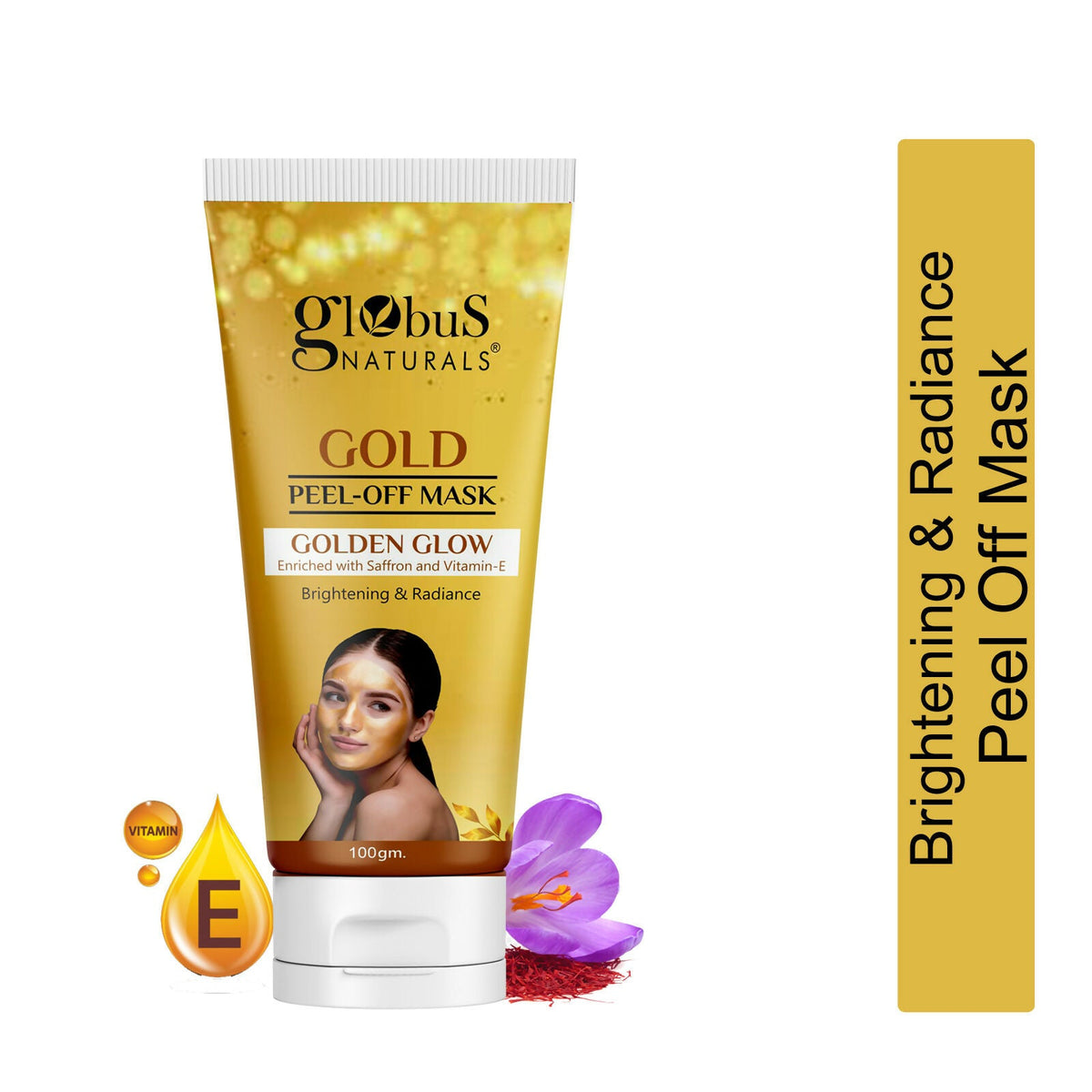 Globus Naturals Gold Peel Off Mask | Grocsy