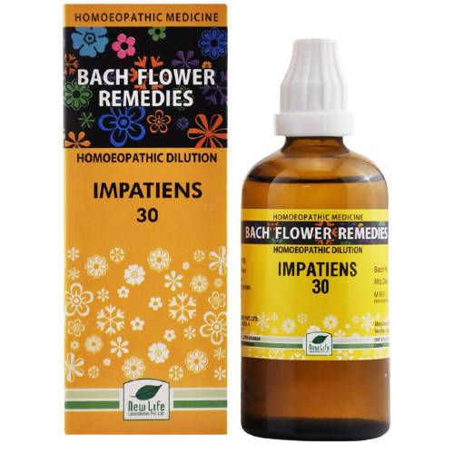 New Life Homeopathy Bach Flower Remedies Impatiens Dilution | Grocsy