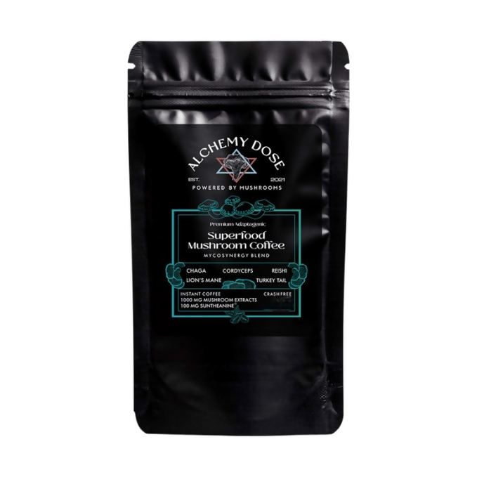 Alchemy Dose - Mushroom Coffee MycoSynergy Blend | Grocsy
