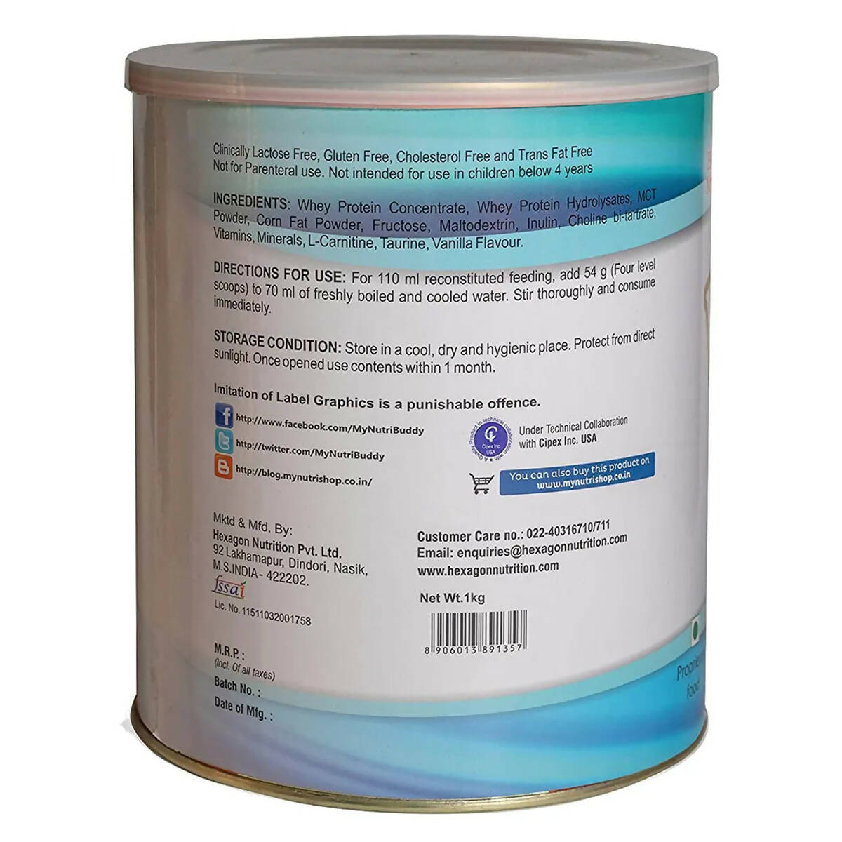 PentaSure 2.0 High Protein Powder - Vanilla Flavor | Grocsy