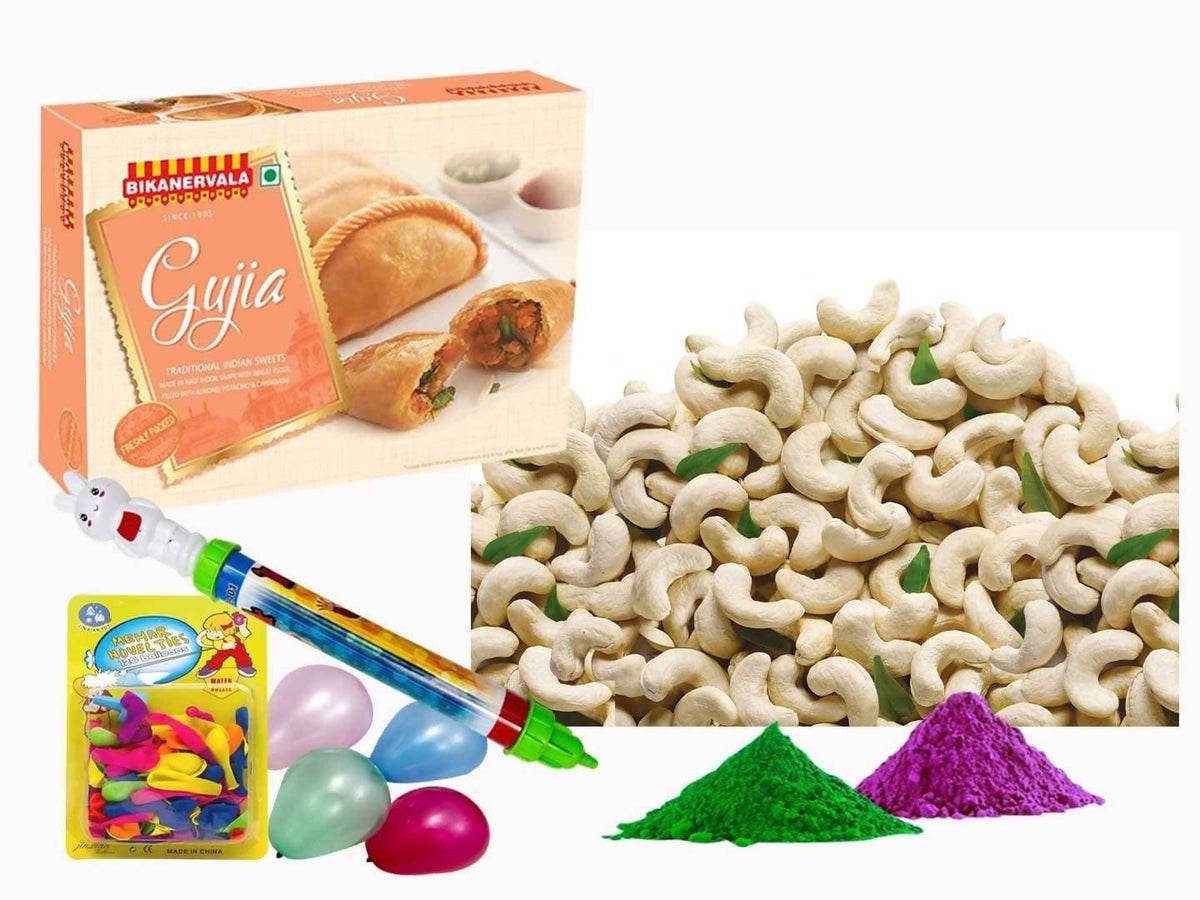 Bikanervala Cashew Nuts with Holi Gujia | Grocsy