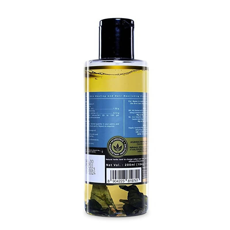 Ustraa Moringa and Curry Leaves Ayurvedic Cold Pressed Oil | Grocsy
