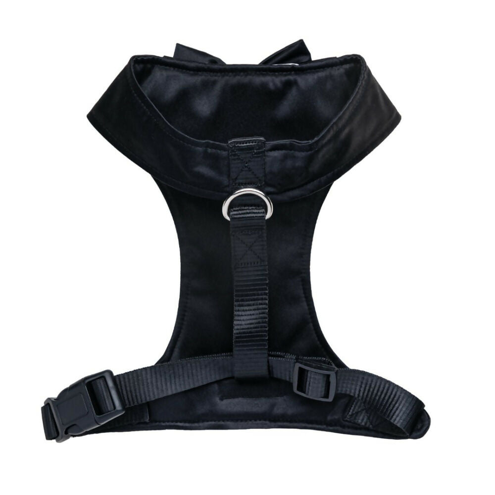 Waggety Tuxedo Dog Harness - Stylish Black & White Design, Adjustable Fit, Durable Fabric, Elegant Pet Harness for Dogs | Grocsy