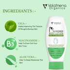 Volamena Cica & Niacinamide In-Shower Body Lotion With Aloevera | Grocsy