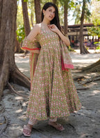 Vegaa Fashion Multi Color Muslin Digital Print Designer Salwar Suit | Grocsy