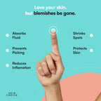 Xokit Pimple Patches for Face, Hydrocolloid Acne Patch for Acne Treatment - Invisible Facial Stickers Covers | Grocsy