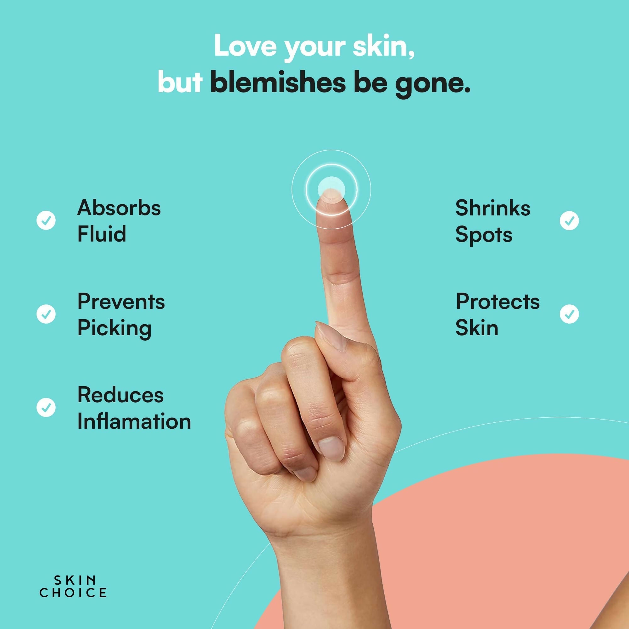 Xokit Pimple Patches for Face, Hydrocolloid Acne Patch for Acne Treatment - Invisible Facial Stickers Covers | Grocsy