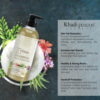 Khadi Pureus Herbals Shreekesha 10 Herbs in 1 Shampoo | Grocsy