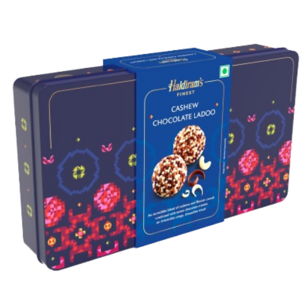 Haldiram's Cashew Crunchy Chocolate Ladoo | Grocsy