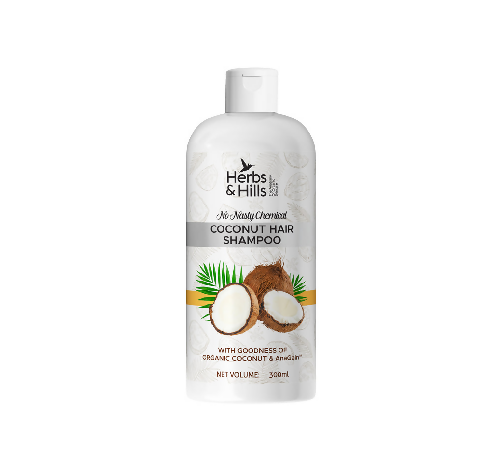Herbs & Hills Coconut Hair Shampoo | Grocsy