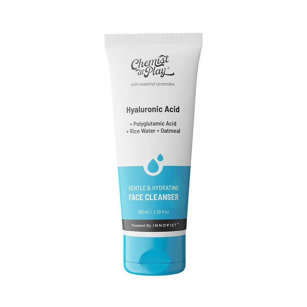 Chemist at Play Gentle & Hydrating Face Cleanser with Vitamin E, Rice Water & Oatmeal, Removes Excess Oil & Dirt | Grocsy