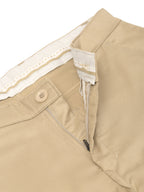 Jainish Men's Casual Cotton Solid Cargo Pants ( KGP 154 Beige ) | Grocsy
