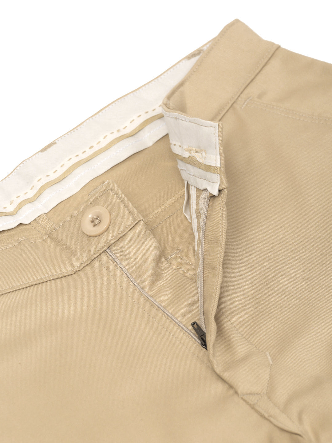 Jainish Men's Casual Cotton Solid Cargo Pants ( KGP 154 Beige ) | Grocsy