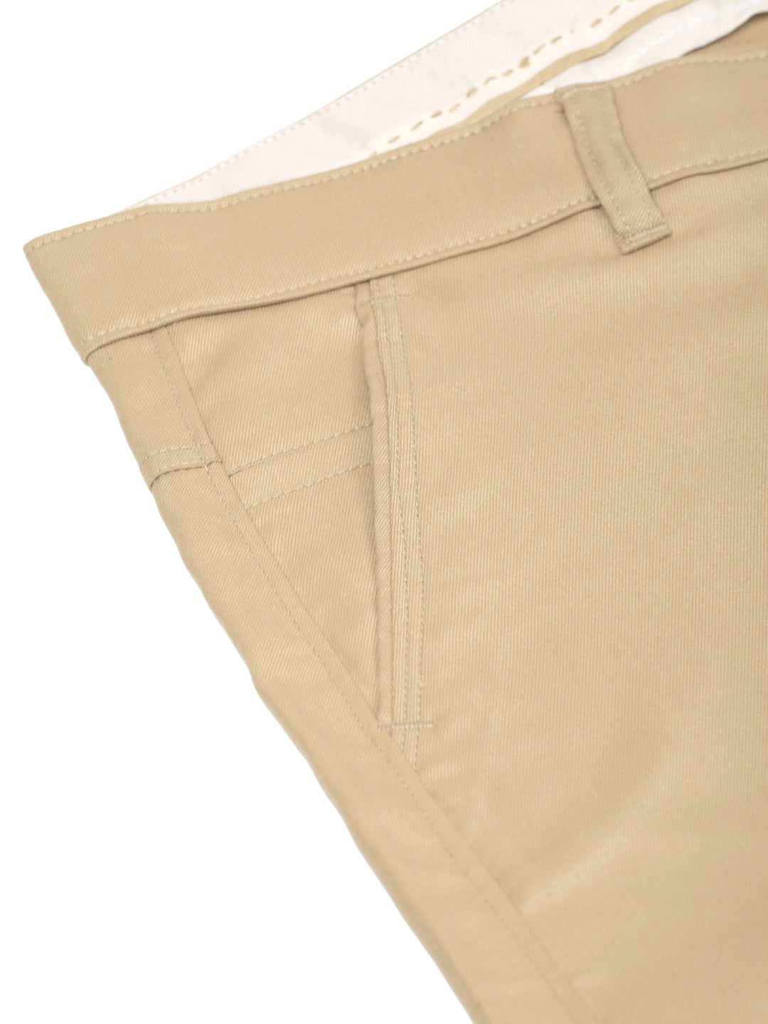 Jainish Men's Casual Cotton Solid Cargo Pants ( KGP 154 Beige ) | Grocsy