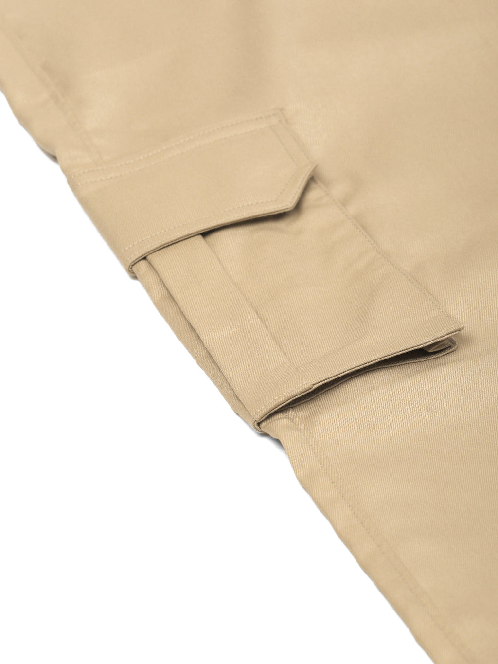 Jainish Men's Casual Cotton Solid Cargo Pants ( KGP 154 Beige ) | Grocsy