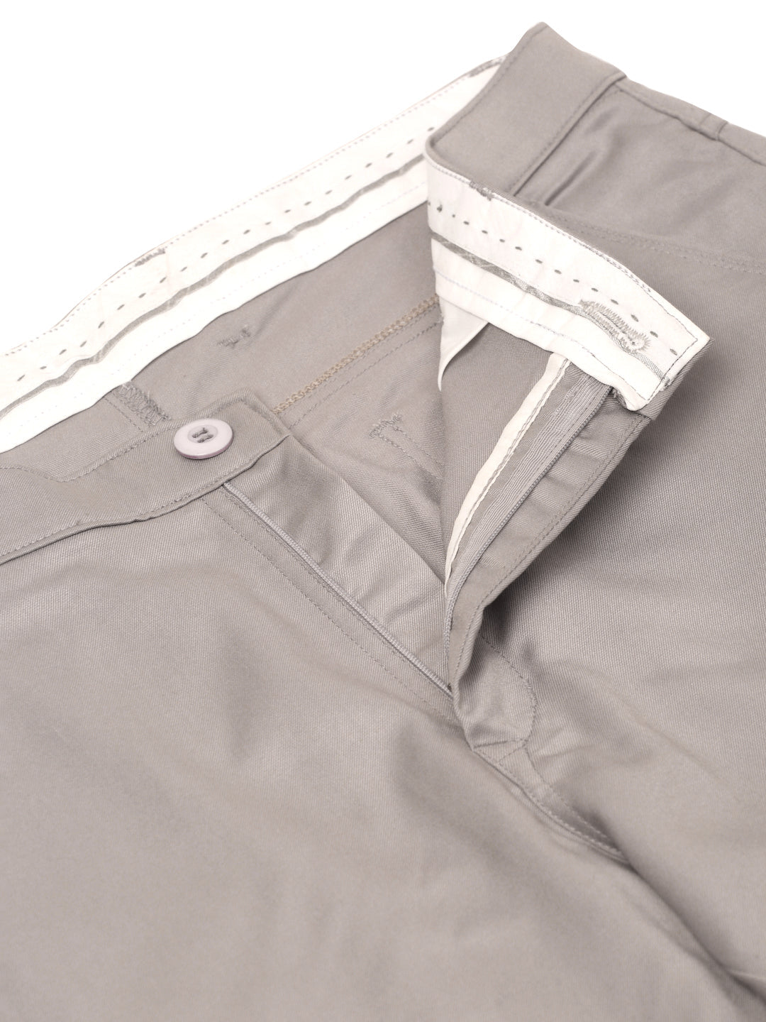 Jainish Men's Casual Cotton Solid Cargo Pants ( KGP 154 Light-Grey ) | Grocsy