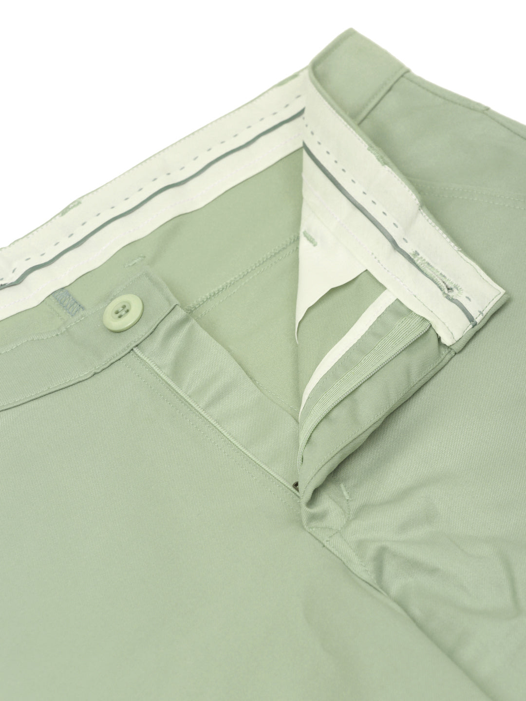 Jainish Men's Casual Cotton Solid Cargo Pants ( KGP 154 Pista-Green ) | Grocsy