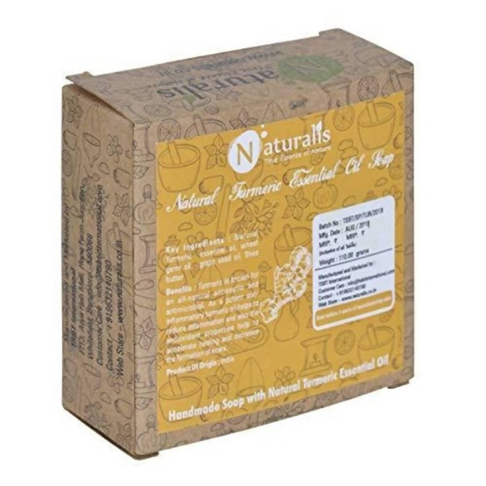 Naturalis Essence Of Nature Handmade Soap With Natural Turmeric Essential Oil | Grocsy