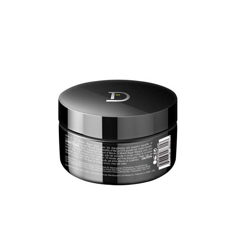 De Fabulous Marula Oil Sulphate Free Miracle Repair Masque For All Hair Types | Grocsy