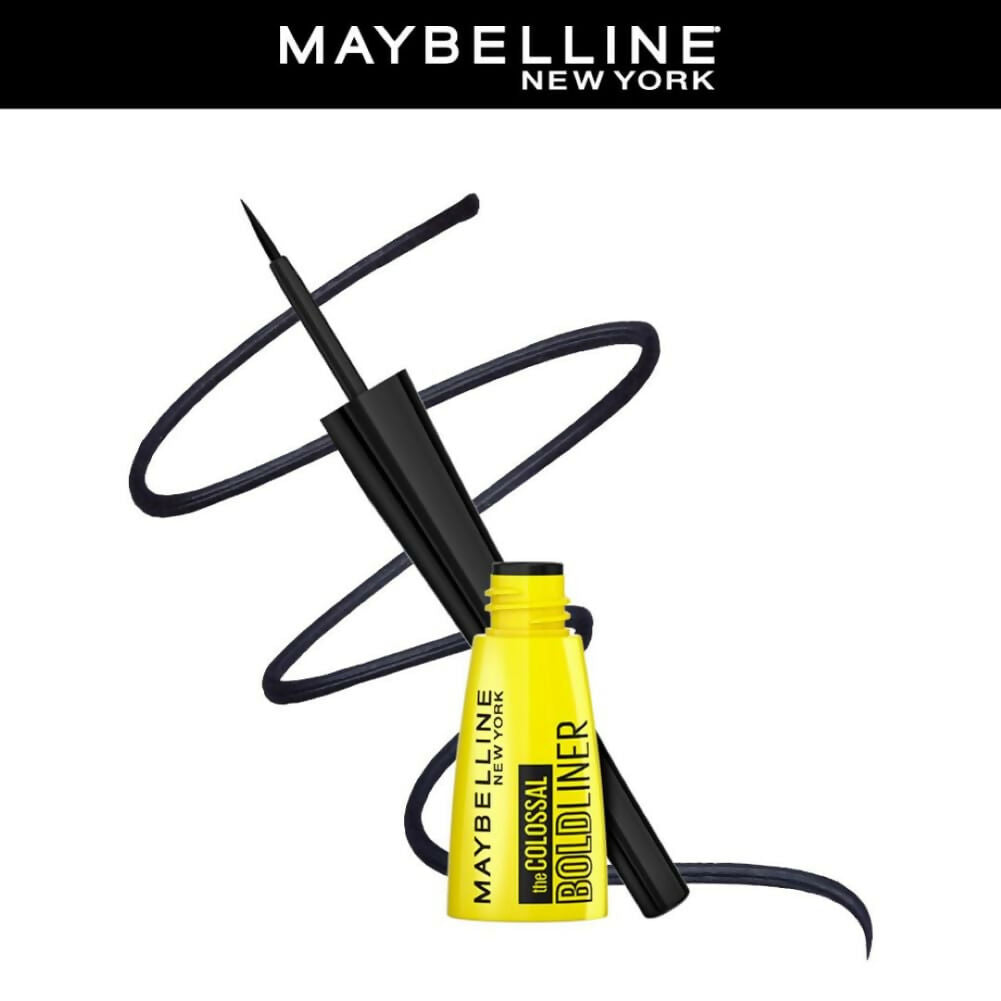 Maybelline New York Colossal Bold Pencil Eyeliner - Black Matte Finish | Grocsy