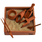 Nesta Toys Montessori Tray - Beech Wood | Grocsy