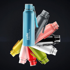 Cello Puro Steel-X Benz 900 Inner Steel Insulated Water Bottle - Peach | Grocsy