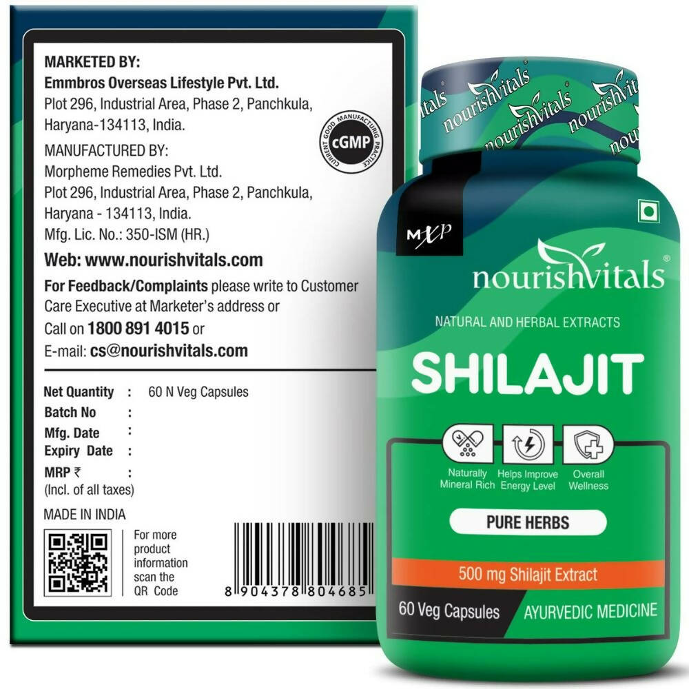Nourishvitals Pure Herbs Sj Capsules | Grocsy